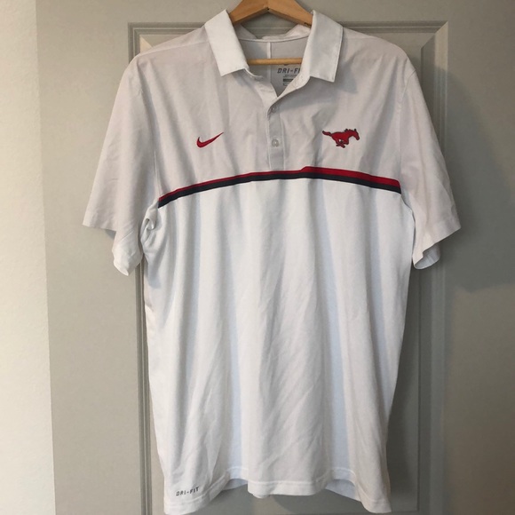 smu nike polo